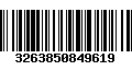 Código de Barras 3263850849619