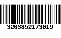 Código de Barras 3263852173019