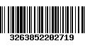 Código de Barras 3263852202719