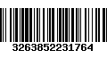 Código de Barras 3263852231764