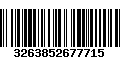 Código de Barras 3263852677715