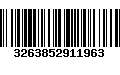 Código de Barras 3263852911963