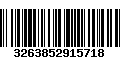 Código de Barras 3263852915718