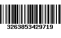 Código de Barras 3263853429719