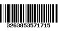 Código de Barras 3263853571715