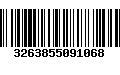 Código de Barras 3263855091068