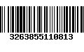 Código de Barras 3263855110813