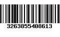 Código de Barras 3263855408613