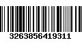 Código de Barras 3263856419311