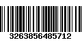 Código de Barras 3263856485712