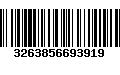 Código de Barras 3263856693919