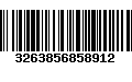 Código de Barras 3263856858912