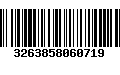 Código de Barras 3263858060719