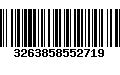 Código de Barras 3263858552719