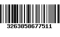 Código de Barras 3263858677511