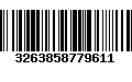 Código de Barras 3263858779611