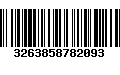 Código de Barras 3263858782093