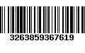 Código de Barras 3263859367619