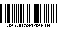 Código de Barras 3263859442910