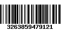 Código de Barras 3263859479121