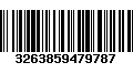 Código de Barras 3263859479787