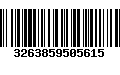 Código de Barras 3263859505615