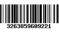 Código de Barras 3263859609221