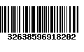 Código de Barras 32638596918202