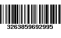 Código de Barras 3263859692995