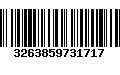 Código de Barras 3263859731717