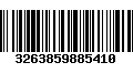 Código de Barras 3263859885410