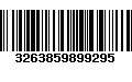 Código de Barras 3263859899295