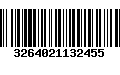 Código de Barras 3264021132455