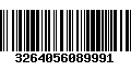 Código de Barras 3264056089991