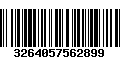 Código de Barras 3264057562899