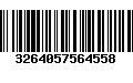 Código de Barras 3264057564558