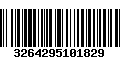 Código de Barras 3264295101829