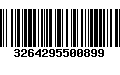 Código de Barras 3264295500899