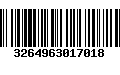 Código de Barras 3264963017018