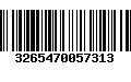 Código de Barras 3265470057313