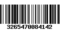 Código de Barras 3265470084142