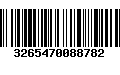 Código de Barras 3265470088782