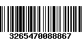 Código de Barras 3265470088867