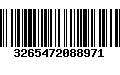 Código de Barras 3265472088971