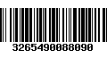 Código de Barras 3265490088090