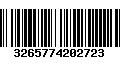 Código de Barras 3265774202723