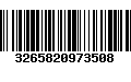 Código de Barras 3265820973508