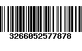 Código de Barras 3266052577878