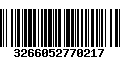 Código de Barras 3266052770217