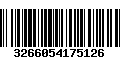 Código de Barras 3266054175126